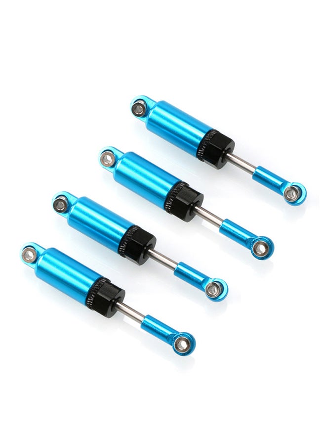 Manniu Naughty Dragon Remote Control Car Half Card Pickup Truck Universal Modified Shock Absorber Frame Upgrade Metal Shock Absorber-Color:4 Pack  - Image 1