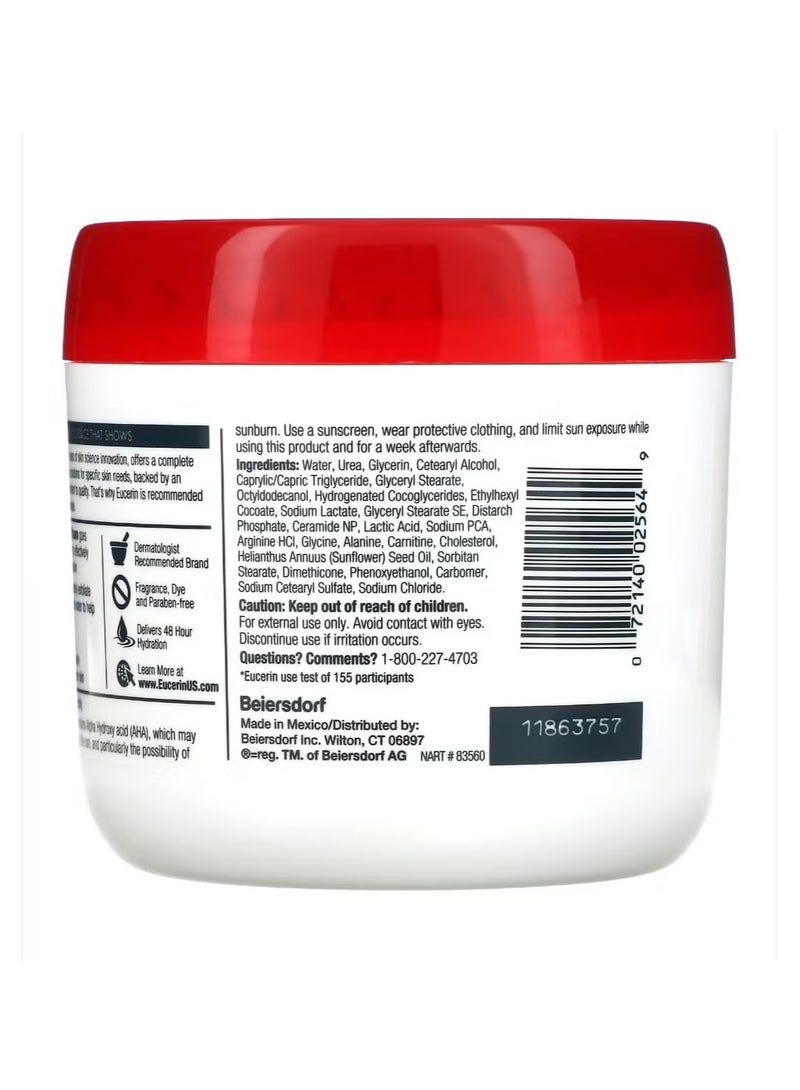 Eucerin Roughness Relief Cream,Fragrance Free Body Cream For Dry Skin 16 Oz - Image 2