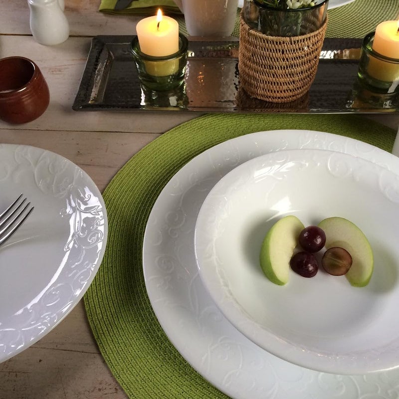 Corelle وعاء طعام كوريل من وورلد كيتشن بيلّا فايينزا المزخرف - Image 2