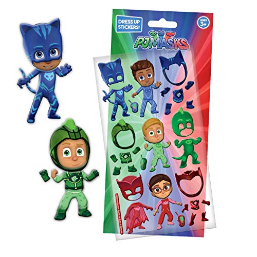 Paper Projects PJ Masks Dress Up Stickers | Reusable Chunky Foam Stickers | Perfect for Craft Play - Image 2