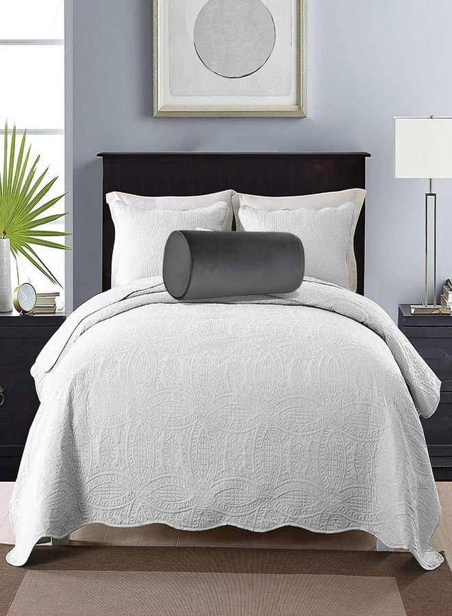 Tinbolunce Neck Roll Pillowcases with Zipper - Full Moon Bolster/Round Cylinder Pillow Case Covers for Bedroom, Living Room, Sofa - Solid Color Neck Cervical Pillowcase Cover 18 x 6 (Dark Gray) - Image 5