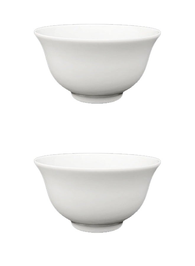 2-Piece Serving Bowl White - Image 1