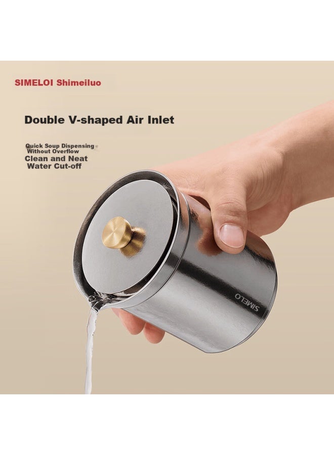 Simelo Pure Titanium Travel Tea Set Portable Outdoor Office Kung Fu Tea Set Quick Guest Cup One Pot Four Cups Gift Box - Image 4