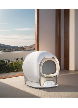 Whiskers & Wag Self-Cleaning Automatic Cat Litter Box – 65L Extra Large, App-Controlled, Odor Removal, Quiet & Safe Design, Includes 2 Litter Bags - pzsku/ZBA20CAE4BAD553C2A1A4Z/45/1744030953/60fdc12f-3790-4feb-8ef8-0520e6e3c1de