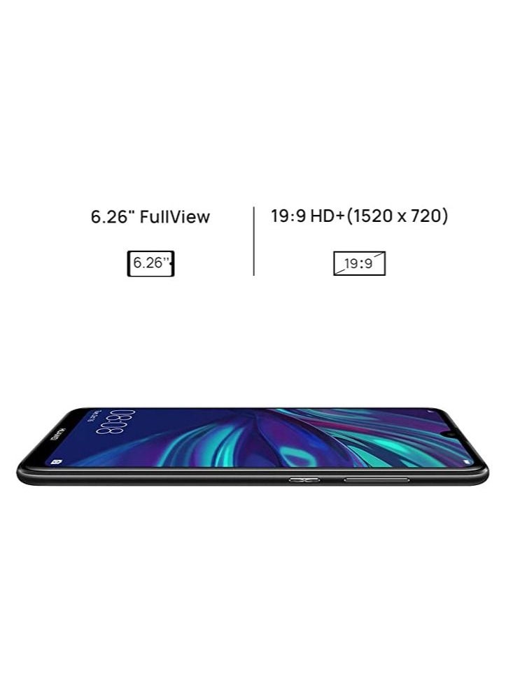 HUAWEI - Y7 2019 Dual SIM 4GB RAM 64GB Midnight Black 4G - Image 1