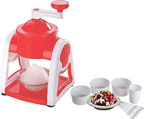 Foliam Ice Crusher Manual Multifunction Portable Ice Slush Maker Home Snow Cone Smoothie Ice Block Making Machine Ice Shaver Gola Maker Machine - Image 2