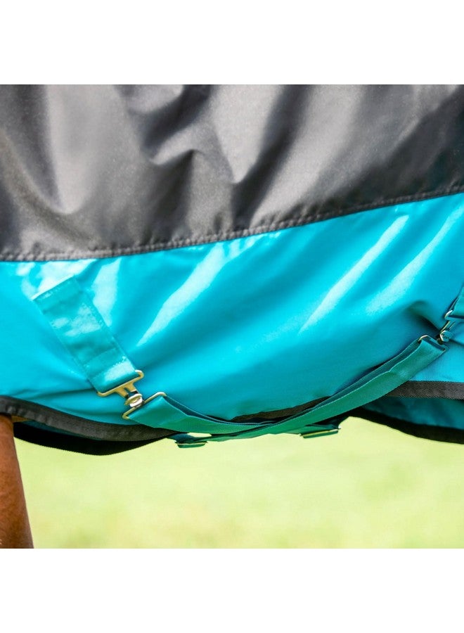 Amigo HORSEWARE Ireland Mio T/O Lite, Color: Black/Turq & Black, Size: 72 (AASA41-KCTK-72) - Image 5