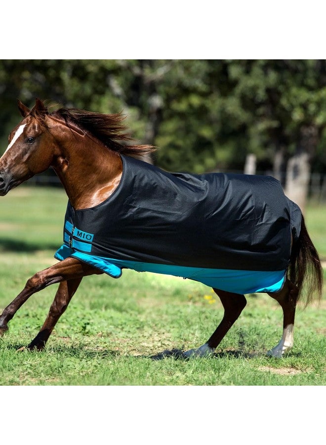 Amigo HORSEWARE Ireland Mio T/O Lite, Color: Black/Turq & Black, Size: 72 (AASA41-KCTK-72) - Image 3