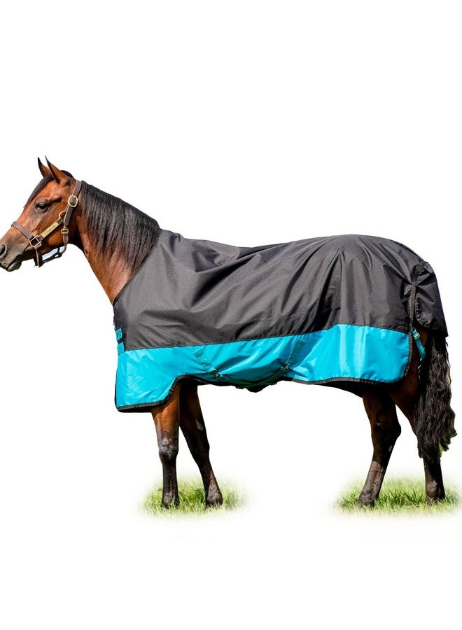Amigo HORSEWARE Ireland Mio T/O Lite, Color: Black/Turq & Black, Size: 72 (AASA41-KCTK-72) - Image 1
