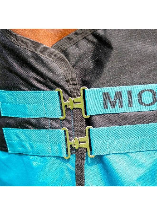 Amigo HORSEWARE Ireland Mio T/O Lite, Color: Black/Turq & Black, Size: 72 (AASA41-KCTK-72) - Image 4