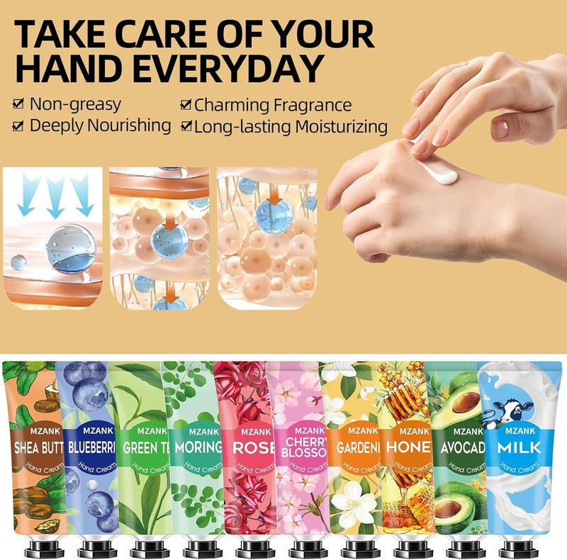 MZANK 14 Pack Hand Cream Set - Image 4