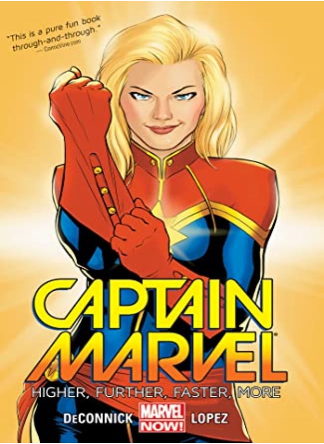 Marvel Comics - Captain Marvel Vol. 1: Higher, Further, Faster, More - Image 1
