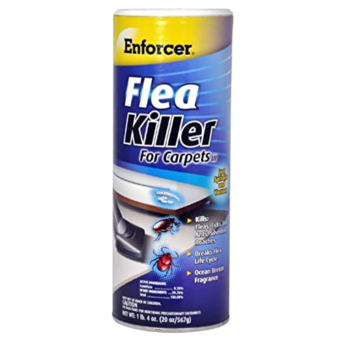 Zep Enforcer Flea Killer for Carpets Multiple Insects Powder 20 Oz - Image 1