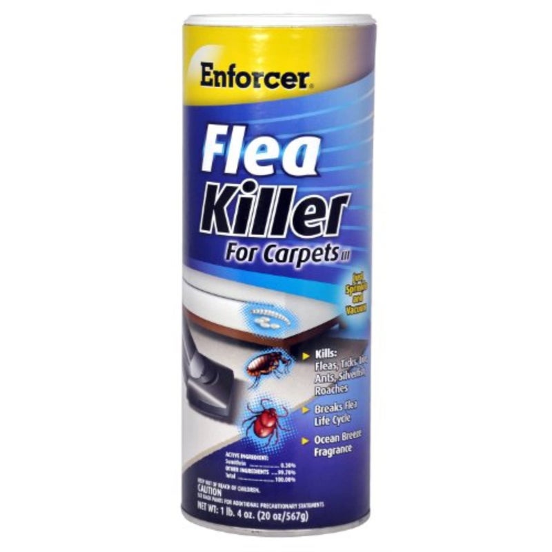 Zep Enforcer Flea Killer for Carpets Multiple Insects Powder 20 Oz - Image 3