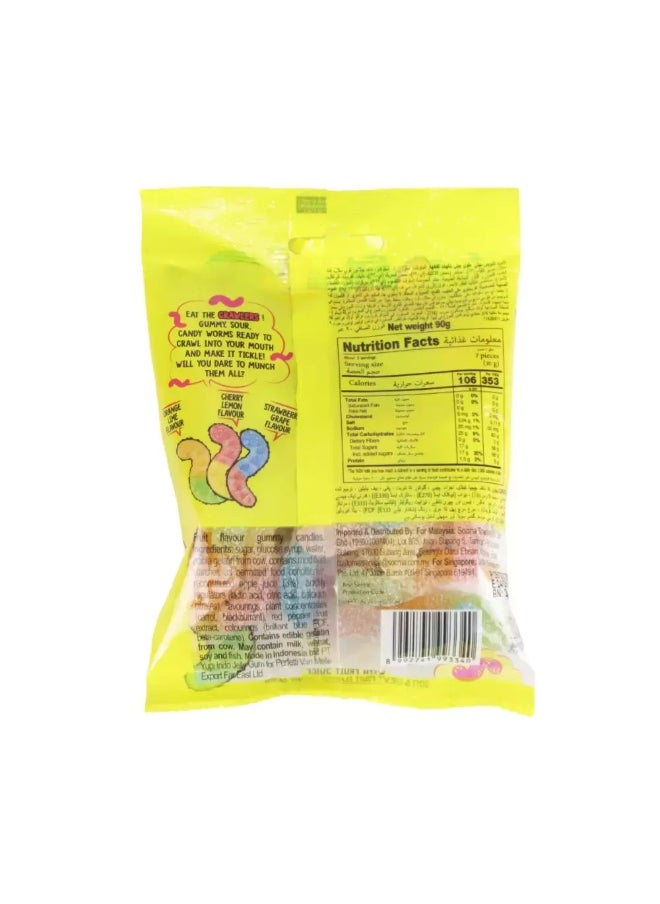 Chupa Chups - Chupa Chups Sour Crawlers Soft and Chewy Candy- 30 gm - Image 1
