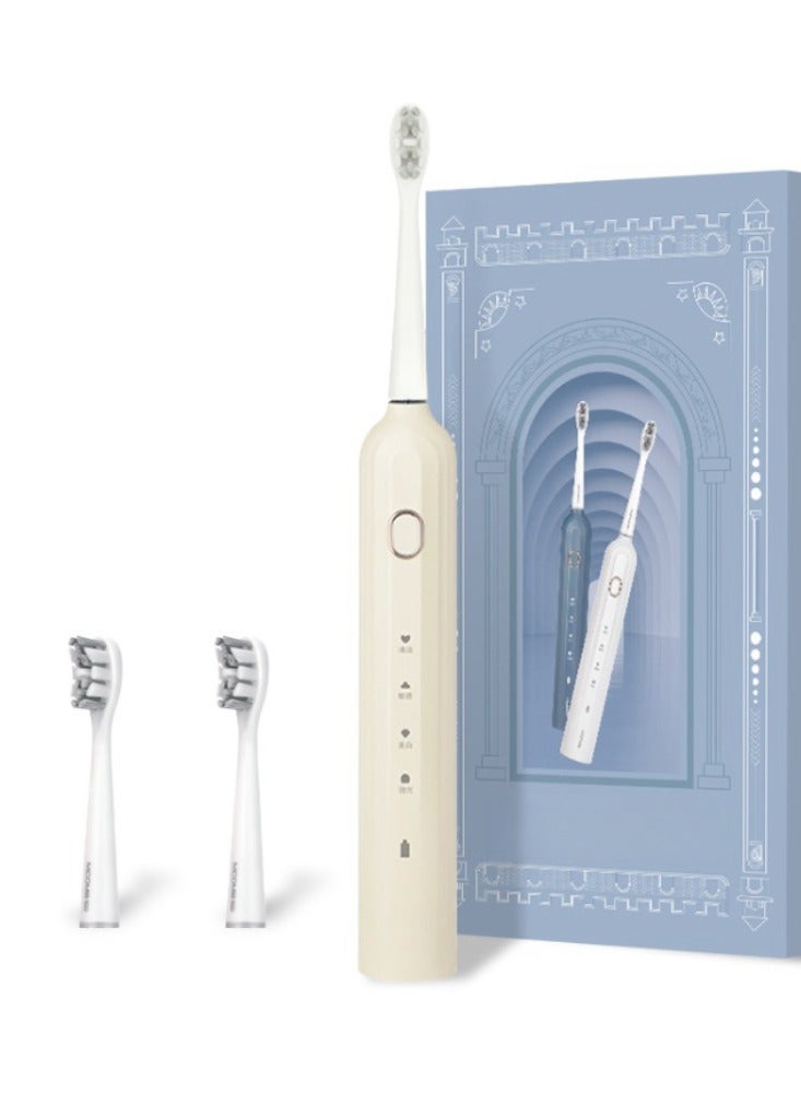 Soundwave electric toothbrush magnetic suspension Soundwave toothbrush IPX7 waterproof couple gift - Image 1