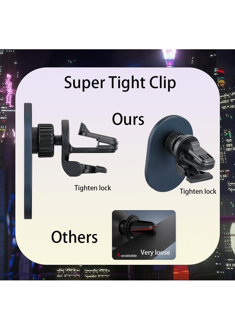 ELTRAZONE Mars Series Transparent Magnetic 15W Wireless Charging Car Holder - Image 5