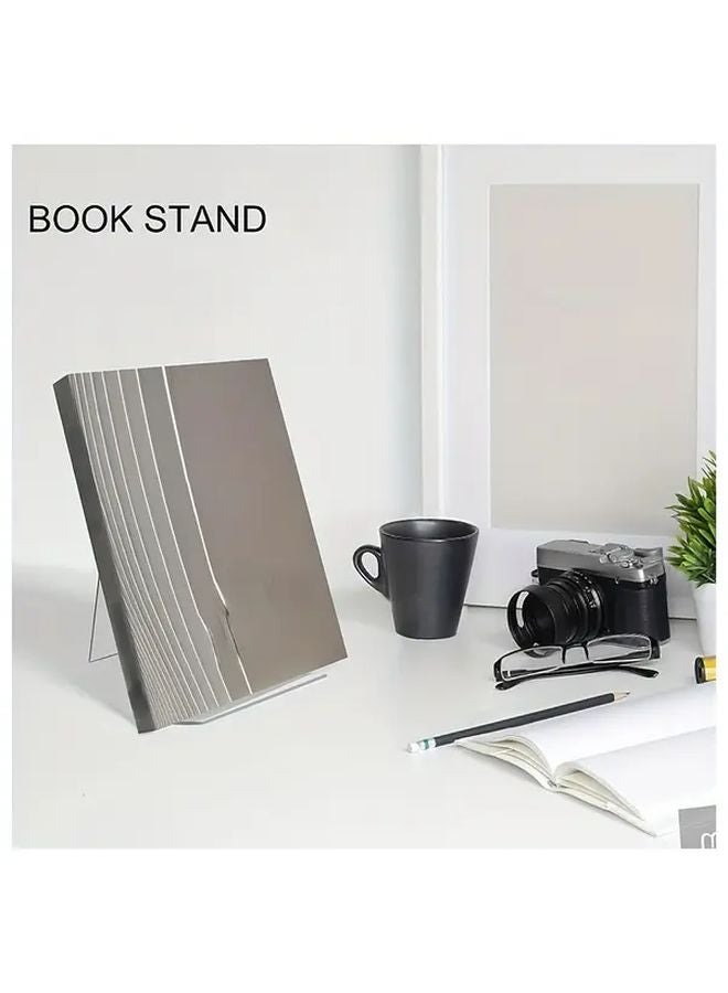 JINSHVEG Vintage Acrylic Book Stand Display Holders 4pcs Adjustable Comic Easel For Albums Magazines CDs - Image 4