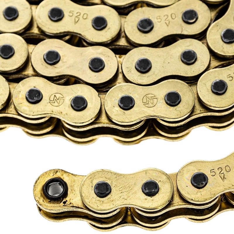 NICHE سلسلة ذهبية 520 X-Ring 68 وصلة مع وصلة رئيسية متصلة - Image 2