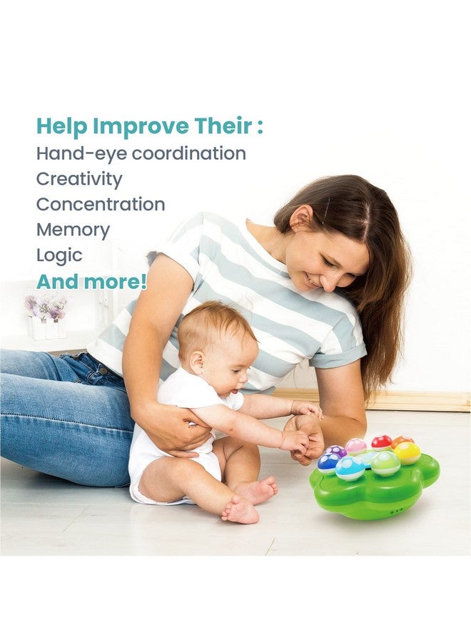 BEST LEARNING Mushroom Garden - Interactive Educational Light-Up Toddler Toys for 1 to 3 Years Old Toddlers - Colors, Numbers, Games & Music for Kids - Ideal Baby Toy Birthday Gift - Image 3