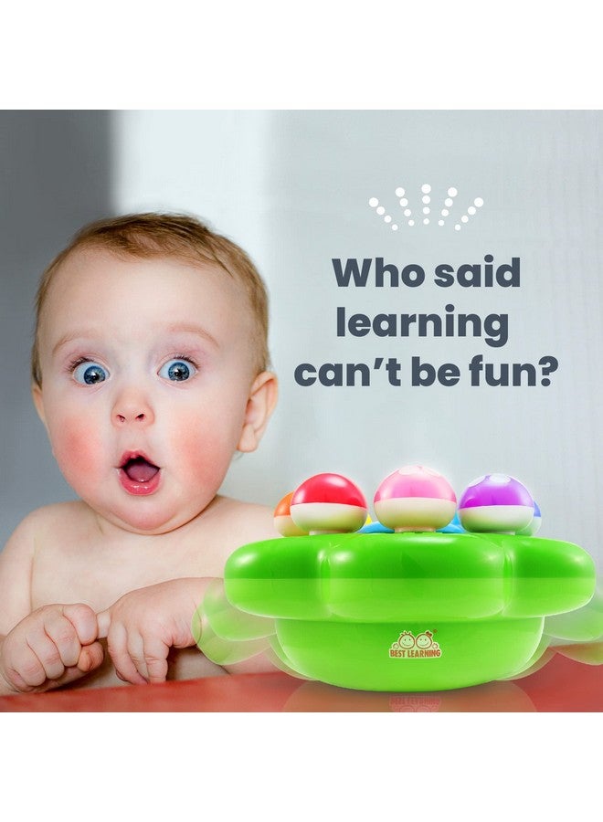 BEST LEARNING Mushroom Garden - Interactive Educational Light-Up Toddler Toys for 1 to 3 Years Old Toddlers - Colors, Numbers, Games & Music for Kids - Ideal Baby Toy Birthday Gift - Image 2