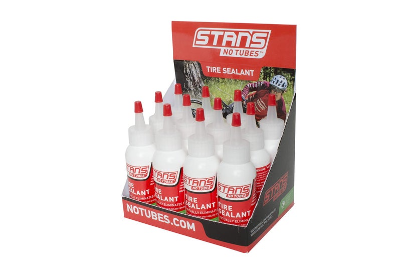 ستانز زجاجة مانعة للتسرب للإطارات من Stans-No Tubes سعة 2 أونصة (صندوق مكون من 12 قطعة) - Image 1