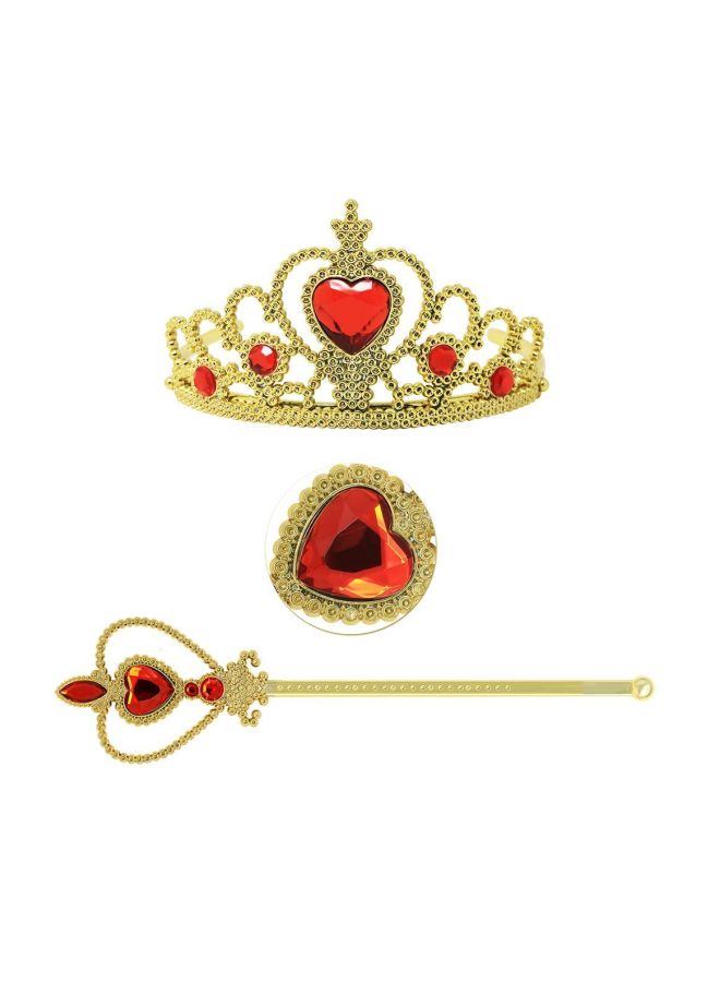 Y&D 5-Piece Princess Elsa Cinderella Rapunzel Dress up Accessories Set - Image 2