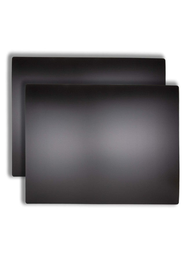Thirteen Chefs Extra Large 30x18 Cutting Board Mat, 2 Pack for Catering, Food Service, BBQ and Fishing, Black - Image 1