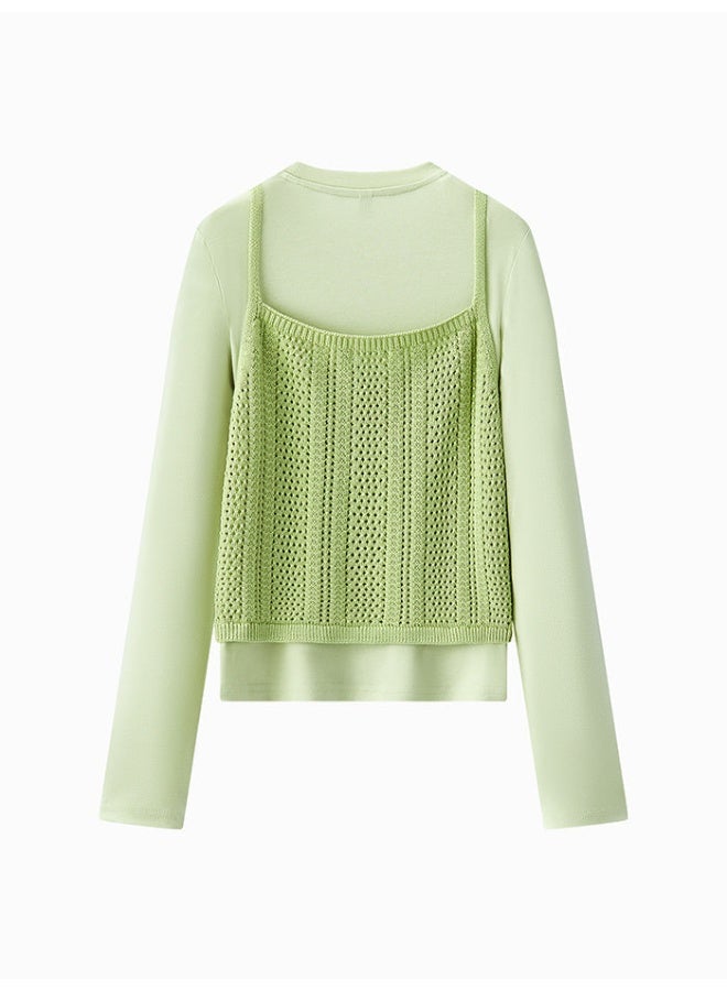 SEMIR Women's 2 Piece T-Shirt Set With Over Vest - Image 2