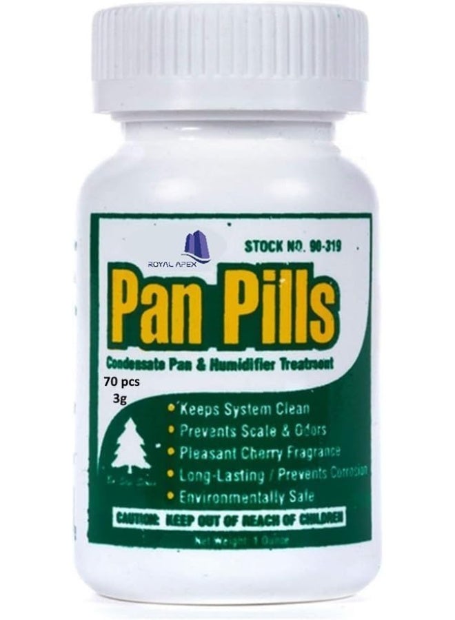 Royal Apex 70Pcs Ac Condensate Drain Pan Pills Prevent Odors Clogs And Overflows - Image 2