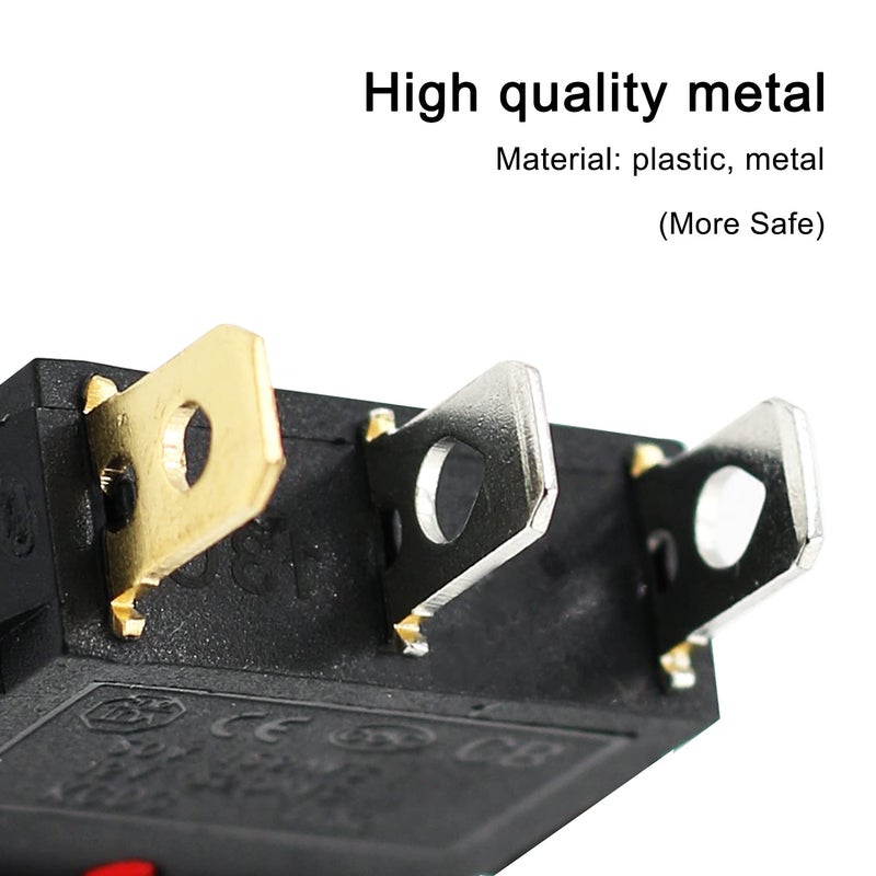 RuoFeng 15A 250V/20A 125V 3 Pin AC Rocker Switch KCD3 Switch 5 Pcs - Image 4
