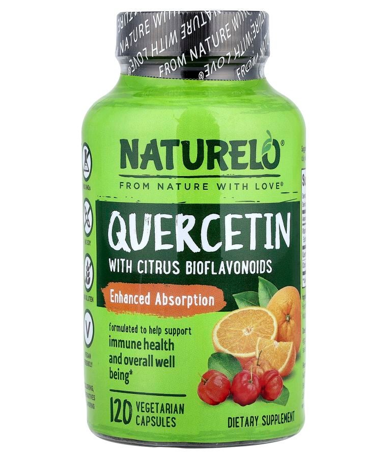 Quercetin With Citrus Bioflavonoids 120 Vegetarian Capsules