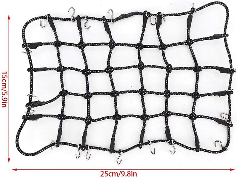 Yurefax Luggage Roof Rack Net for RC Cars - Image 2