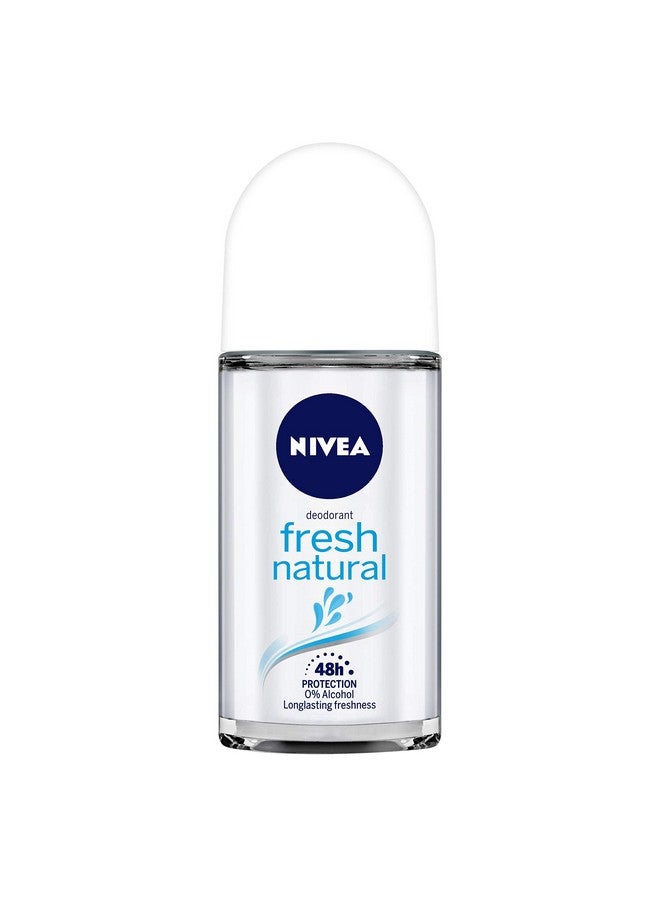 Nivea Fresh Natural Roll On, 50Ml - Image 1