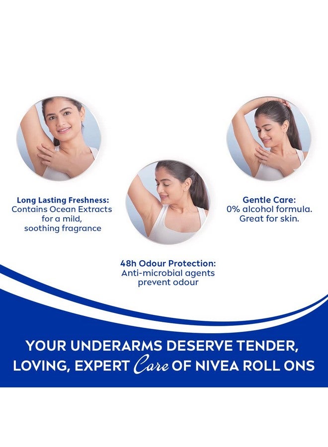 Nivea Fresh Natural Roll On, 50Ml - Image 5