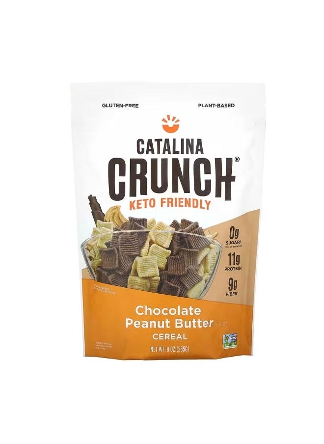 CATALINA CRUNCH Keto Friendly Cereal Chocolate Peanut Butter 9 oz 255 g  - Image 1