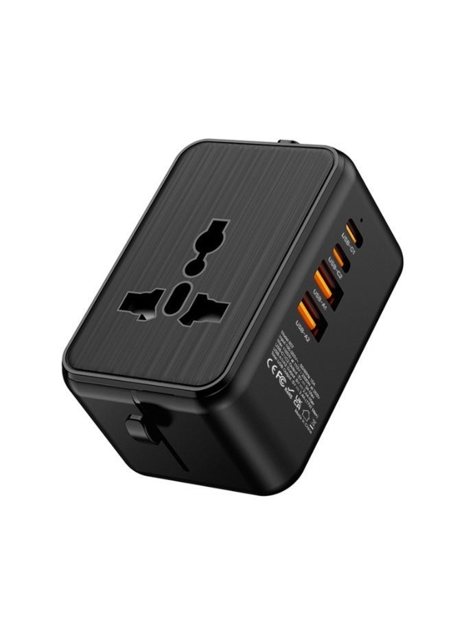 Aurrako Universal Travel Adapter Worldwide Plug Adaptor with USB-C - Image 1