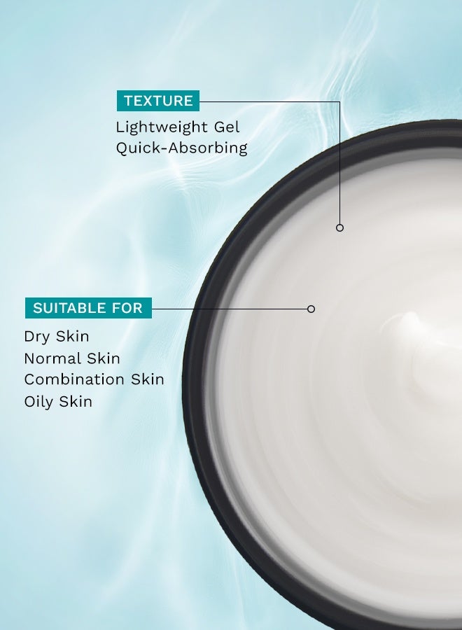 بيلجريم مرطب بيلغريم سكوالين ونياسيناميد وفيتامين سي للوجه (50 جم) | مرطب للبشرة الجافة | مرطب للوجه بفيتامين سي لبشرة متألقة | غير دهني | للجنسين - Image 4