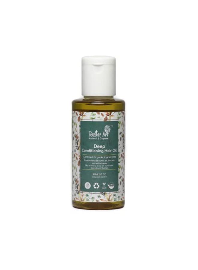 Rustic Art Organic Deep Conditioning Hair Oil, 100 Ml - Image 3
