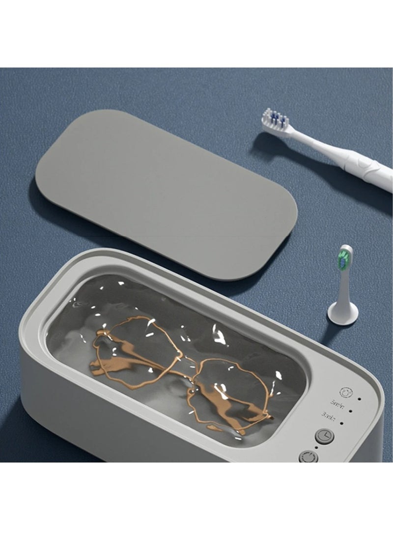 AROAQ High-Frequency Ultrasonic Glasses Cleaning Machine with 3-Speed Settings for Jewelry Watches and Multifunctional Cleaning - Image 1
