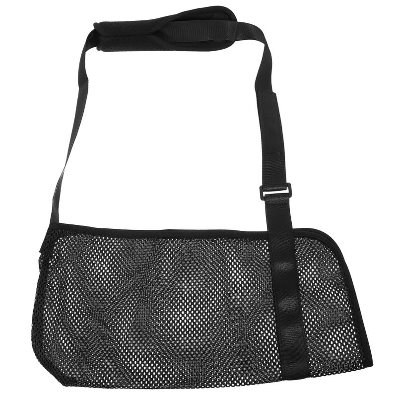 Adjustable Shoulder Immobilizer Breathable Arm Sling for Fractured Elbow Injury Support - Image 2