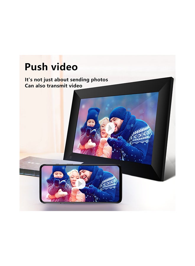 P100 WiFi Touch Screen 800x1280 IPS LCD Panel Digital Picture Frame Black - Image 4