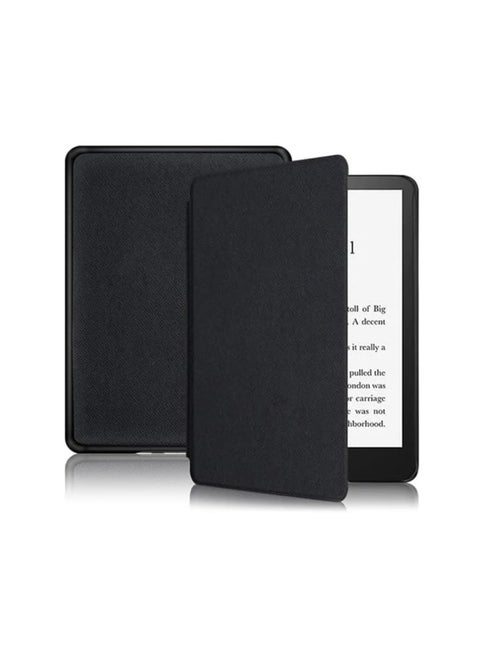 Case for Kindle Paperwhite 11th Generation and Kindle Paperwhite Signature Edition (6.8 inch, 2021 Release) - Cover with Auto Wake/Sleep (Black)