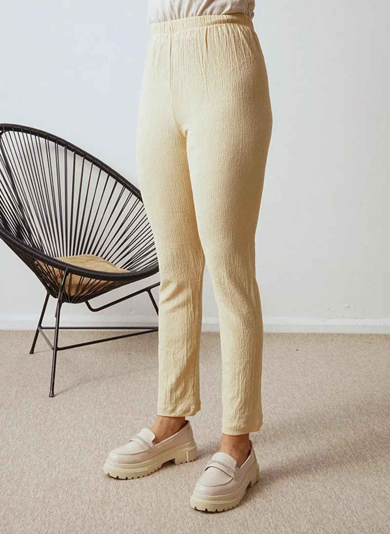 Por La Cara By Modanisa Stone Color - Unlined - Suit - Por La Cara