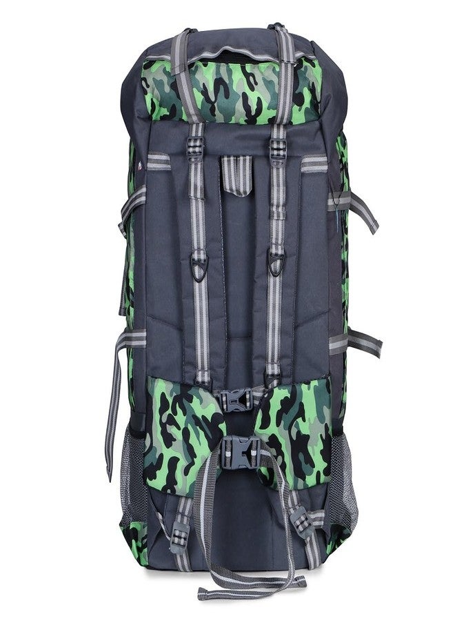 Pokory Hiking Bag Unisex Green Bag Premium Expandable Trekking Hiking Camping Outdoor Camps Luggage Bags Tour Travel Backpack - Image 2