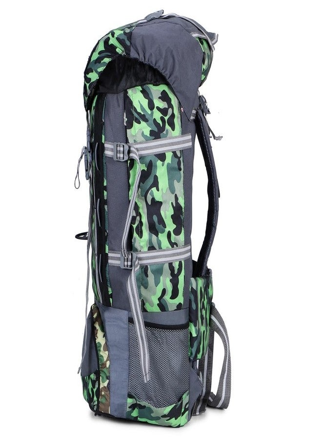 Pokory Hiking Bag Unisex Green Bag Premium Expandable Trekking Hiking Camping Outdoor Camps Luggage Bags Tour Travel Backpack - Image 5