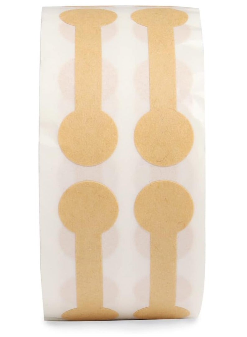 Bukela Jewelry Tags Blank, 1500 pcs Barbell Jewelry Price Tags, Self Adhesive Blank Price Indentification Tags, Jewelry Price Tags Stickers Labels Suitable for Bracelet, Ring, Clothing Display  - Image 3