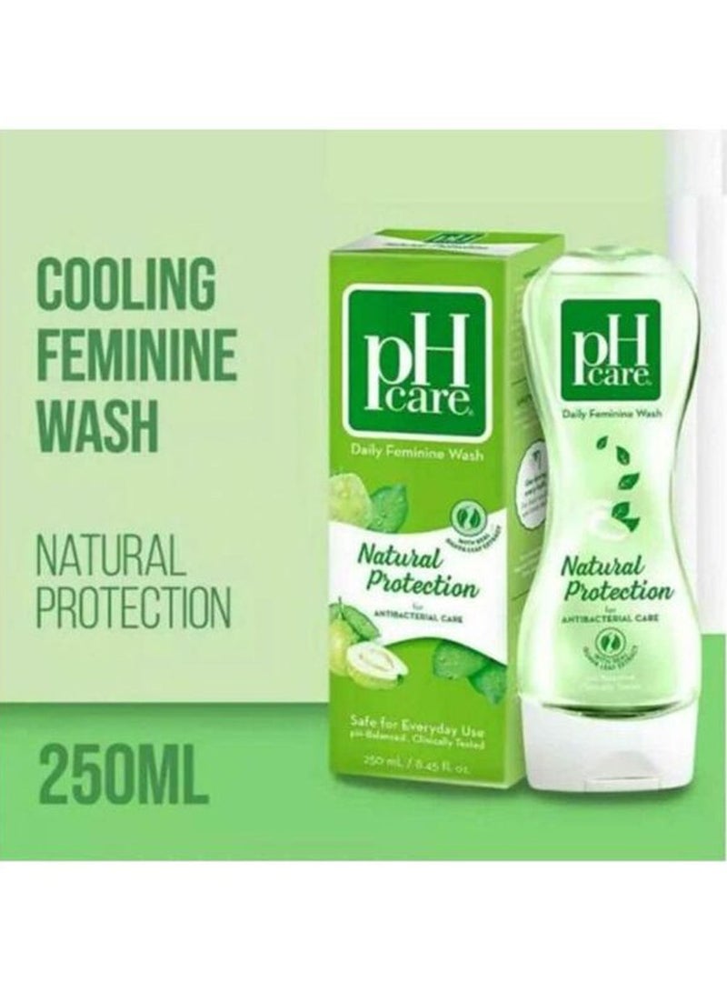 Ph Care Daily Feminine Wash Natural Protection 250ml - Image 3