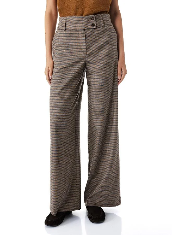 Koton  Plaid Tailored Pants for Women | Best Price UAE