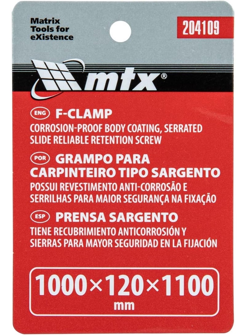 MTX F Shaped Clamp (1000x120x1100mm) - Image 3